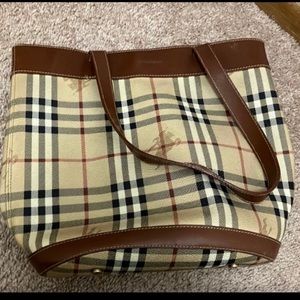 Authentic Burberry Tote